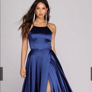 Windsor Formal Satin Dress
